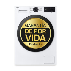 Lavadora LG F2X50S9TLB, 9kg, 1200rpm, A, Steam, AI