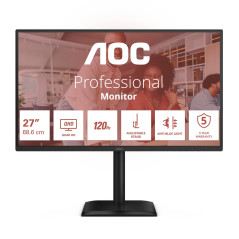 E4 Q27E4CV pantalla para PC 68,6 cm (27) 2560 x 1440 Pixeles Quad HD LED Negro