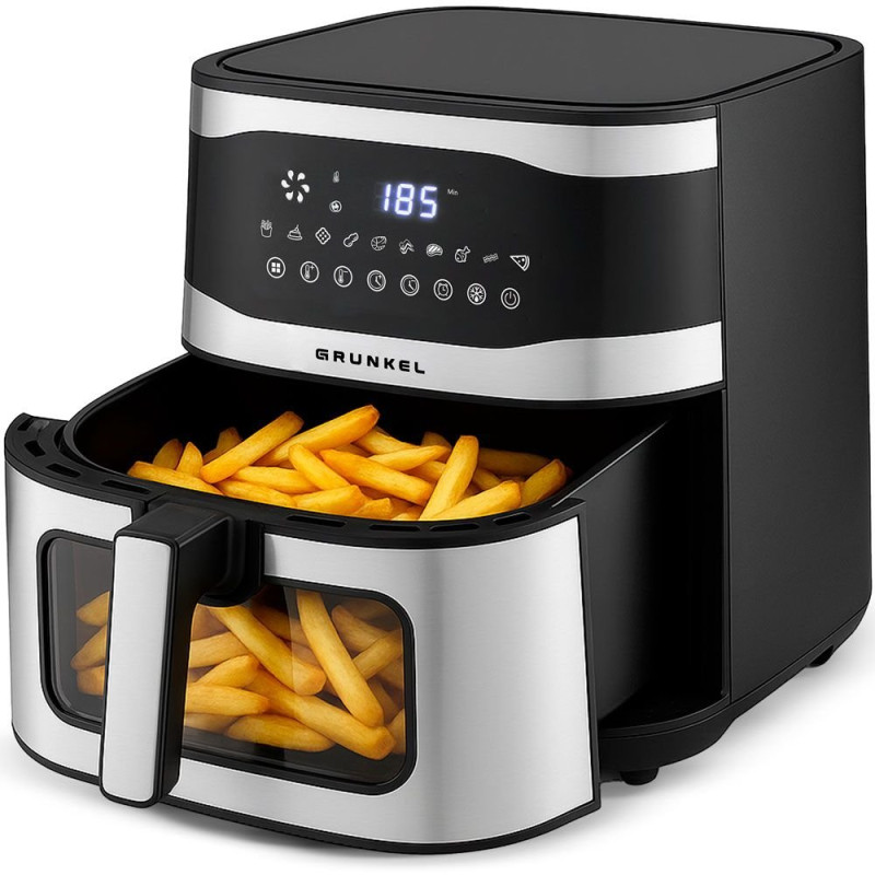 Freidora Airfry Grunkel MAXISTEELFRYER, 9L, 1800w Freidora Airfry Grunkel MAXISTEELFRYER, 9L, 1800w
