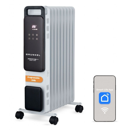 Radiador Aceite Grunkel RD2000PRO, Digital, 2000w,