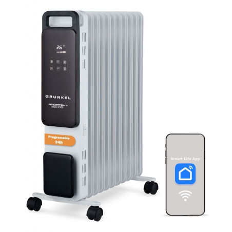Radiador Aceite Grunkel RD2500PRO, Digital, 2500w,