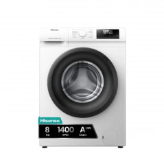 Lavadora Hisense WF1Q8041BW, 8kg, 1400rpm, A, Blan