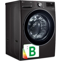 Lavadora LG F0P3CYV2E, 20kg, 1000rpm, B, Inox Graf