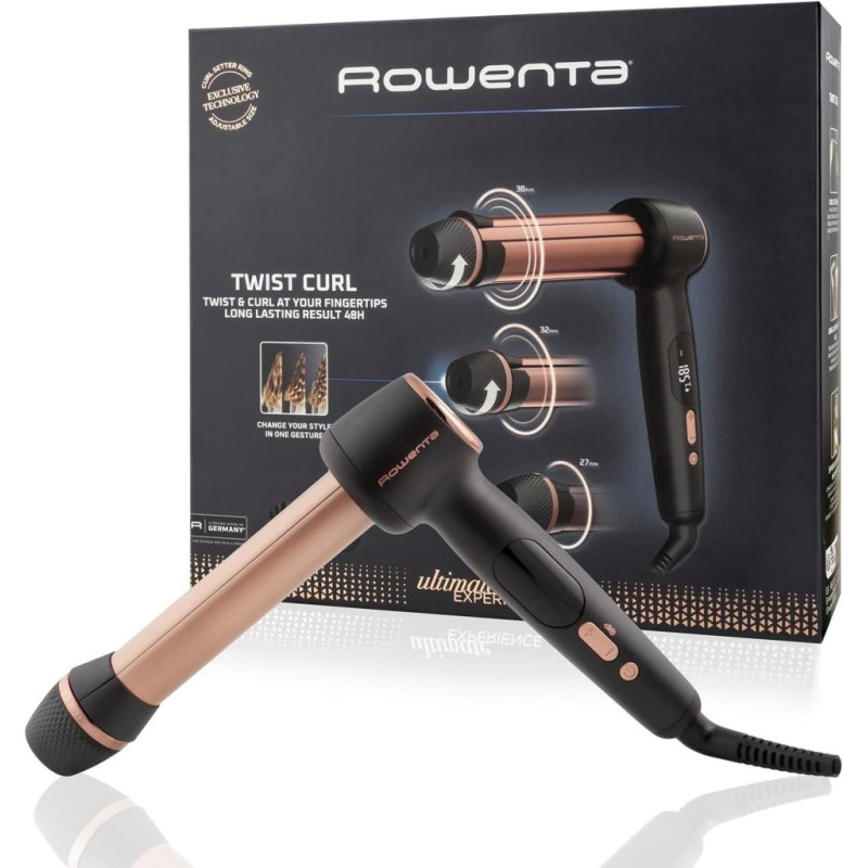 Moldeador Rowenta CF4620E0, Rizador de pelo, 4 aju Moldeador Rowenta CF4620E0, Rizador de pelo, 4 aju