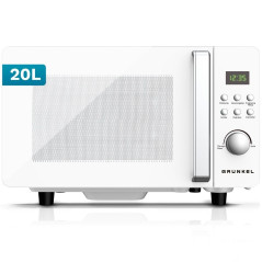 Microondas Grunkel MWD20FLAT, 20L, 700w, sin plato