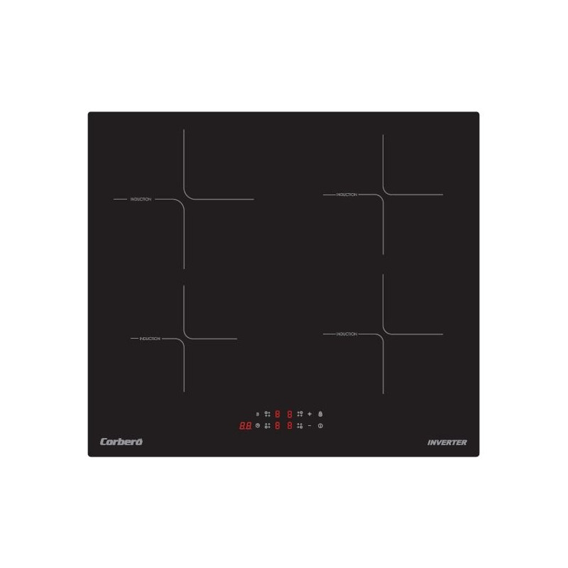 Induccion Corbero CCIM472, 4 Zonas, 60cm Induccion Corbero CCIM472, 4 Zonas, 60cm