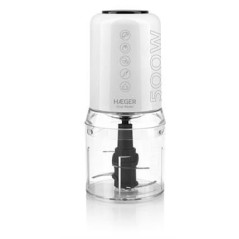 Picadora Haeger CH50W008A, 300w, Blanco