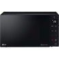 Microondas LG MH6535GIS, 25L, negro, grill, digita