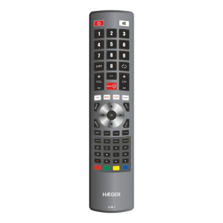 Mando distancia tv Haeger UR006002A, universal 5 e