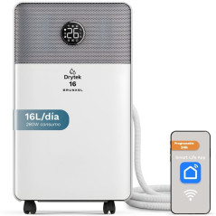Deshumidificador Grunkel DH16DT, 16L, Wifi