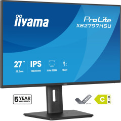 ProLite XB2797HSU-B1 pantalla para PC 68,6 cm (27) 1920 x 1080 Pixeles Full HD LED Negro