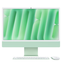 iMac Apple M M4 59,7 cm (23.5) 4480 x 2520 Pixeles PC todo en uno 24 GB 512 GB SSD macOS Sequoia Wi-Fi 6E (802.11ax) Verde