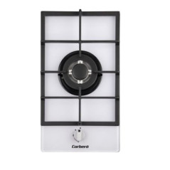 Encimera Corbero CPCGY121DWCI, 1f, Cristal Blanco,