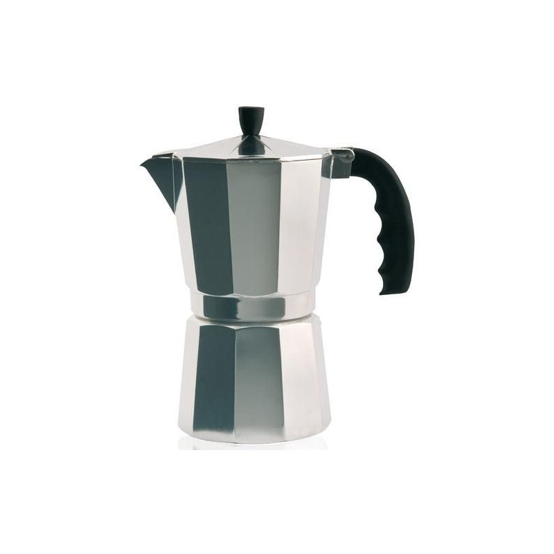 Cafetera Aluminio Orbegozo KF1400A, 14 Tz Pequeña