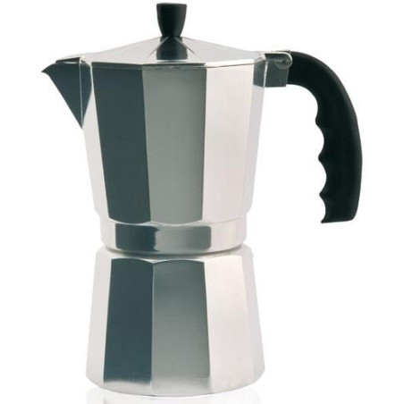 Cafetera Aluminio Orbegozo KF1400A, 14 Tz Pequeña