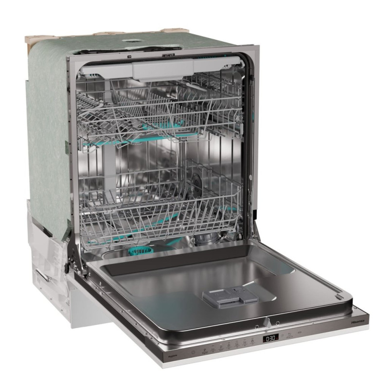 Lavavajillas Hisense HV16D5, 16cub, D, 3ªB, integ, Lavavajillas Hisense HV16D5, 16cub, D, 3ªB, integ,