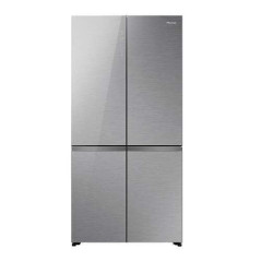 Frigo 4P Hisense RQ5P605NSVE, 190x91, E, KF, Cinox
