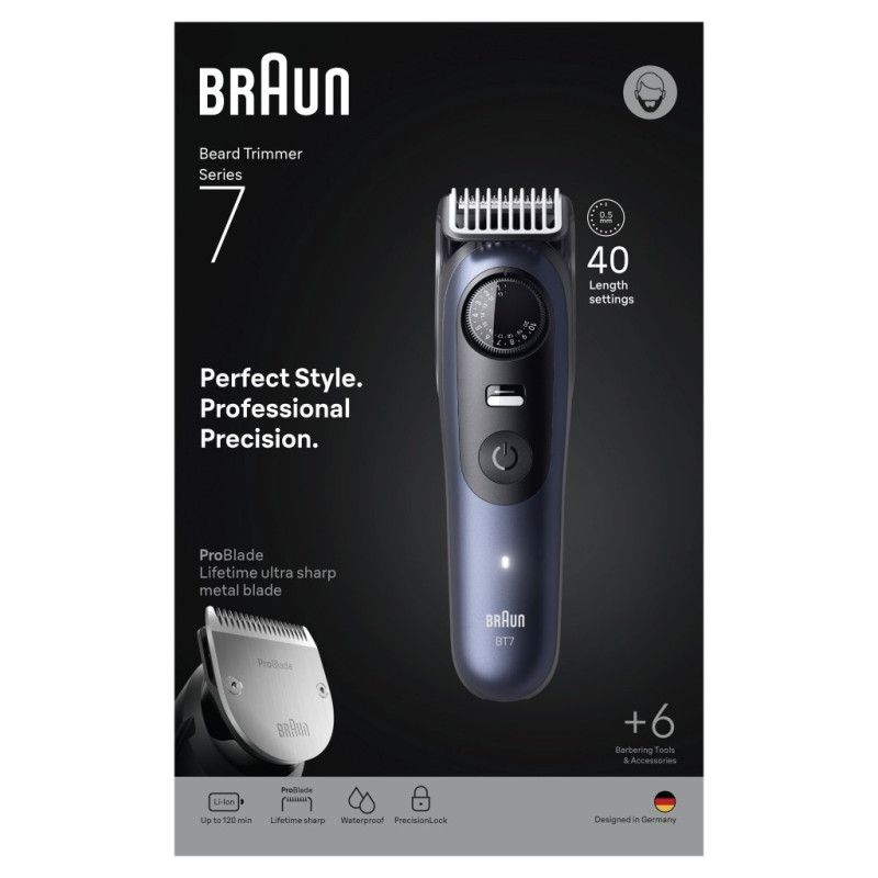 Barbero Braun BT7520, S7 essential Barbero Braun BT7520, S7 essential