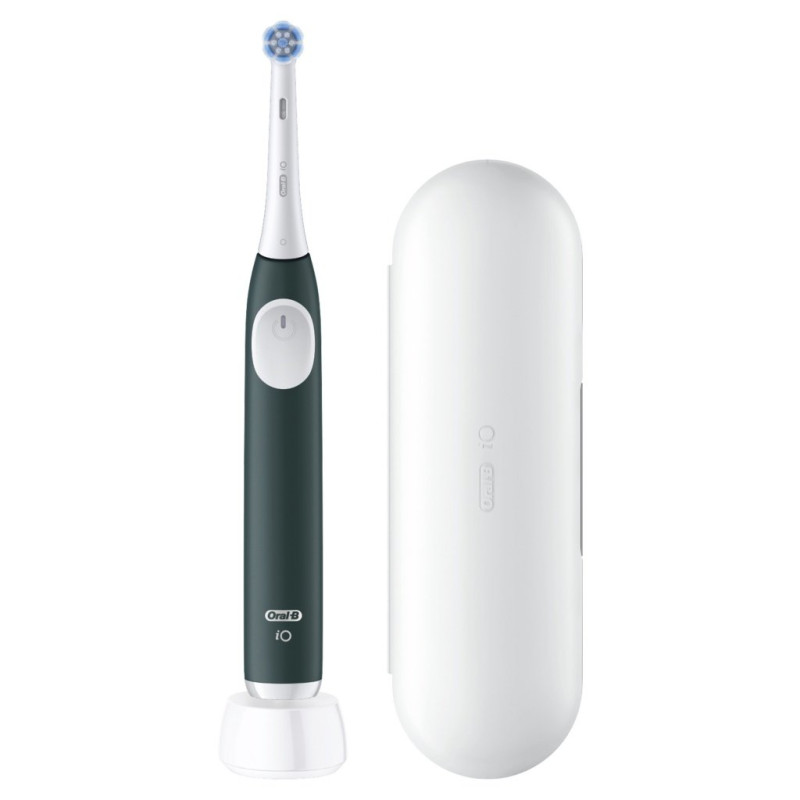 Cepillo Dental Braun OralB IO2 Verde con funda de Cepillo Dental Braun OralB IO2 Verde con funda de