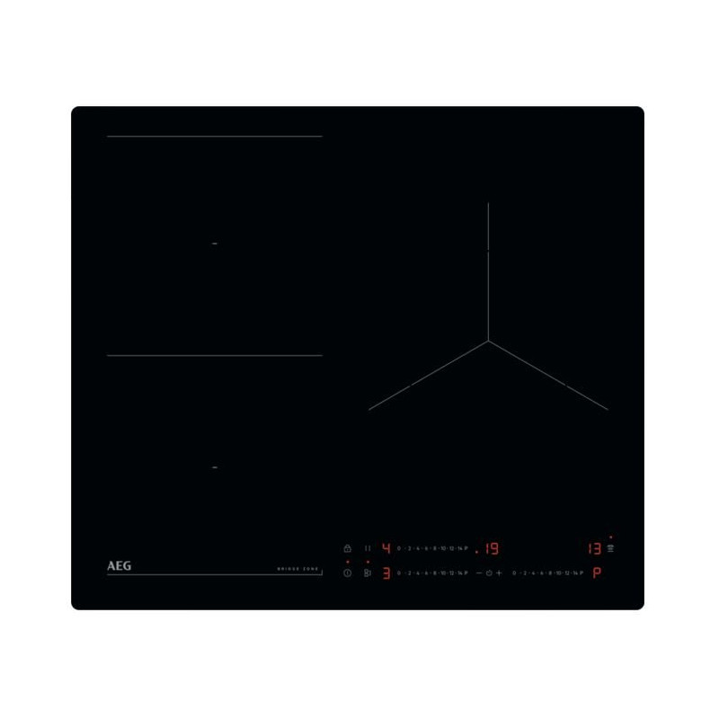 Induccion AEG TO63IQ0BIB, 3 Zonas, 60cm, 7.2kW Induccion AEG TO63IQ0BIB, 3 Zonas, 60cm, 7.2kW