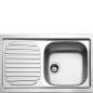 Fregadero Smeg LYP791S, 1C1E, Inox, 79x50x15 Fregadero Smeg LYP791S, 1C1E, Inox, 79x50x15