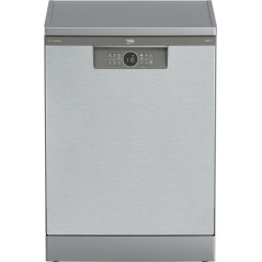 Lavavajillas Beko BDFN26550XC, 15Cub, B, 3ªB, Inox