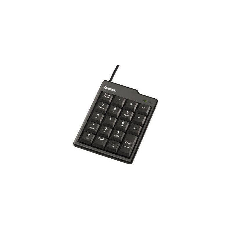 Teclado SLIM Numerico Hama SK100 52216 Teclado SLIM Numerico Hama SK100 52216