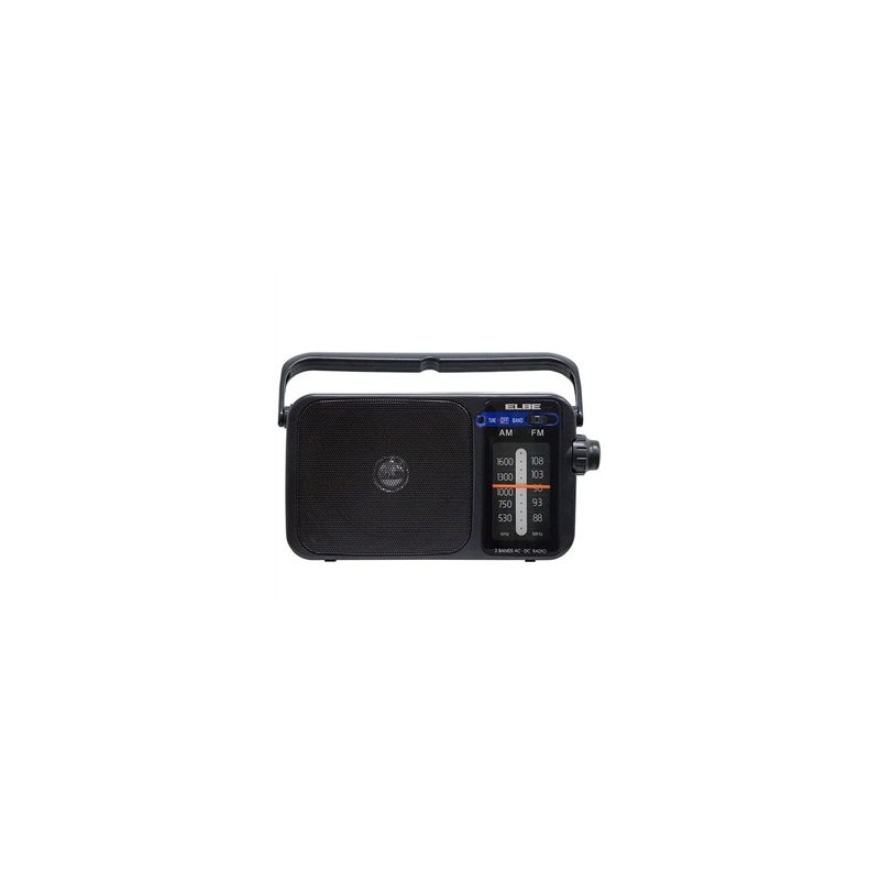 RADIO PORTATIL ELBE RF942 AM/FM RED O PILAS RADIO PORTATIL ELBE RF942 AM/FM RED O PILAS