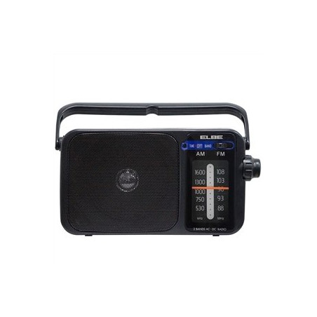 RADIO PORTATIL ELBE RF942 AM/FM RED O PILAS