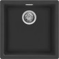 Fregadero Smeg VZP45N, 1C, 40x40x21.5, Gr Negro Fregadero Smeg VZP45N, 1C, 40x40x21.5, Gr Negro