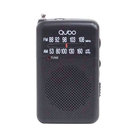 RADIO PORTATIL QUBO RS1 A PILAS ,ANALOGICA