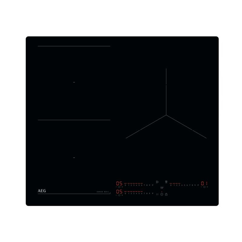Induccion AEG TI63IQ10IB, 3 Zonas, 7,3Kw, 2x21+28c Induccion AEG TI63IQ10IB, 3 Zonas, 7,3Kw, 2x21+28c