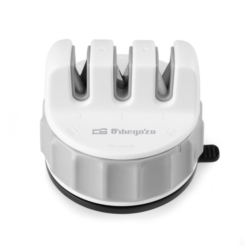 Afilador Orbegozo CU2500, manual 3 etapas
