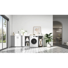 Lavadora Midea MF110W100BA10WES, 10kg, 1400rpm, A-