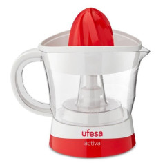 Exprimidor Ufesa EX4936, Activa 25w, blanco-rojo