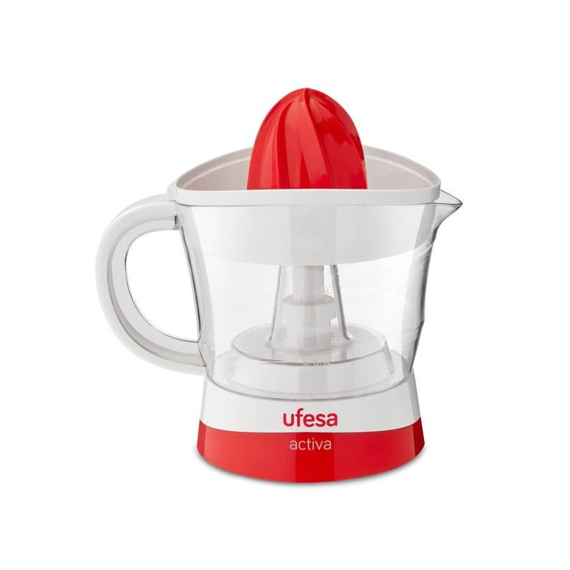 Exprimidor Ufesa EX4936, Activa 25w, blanco-rojo Exprimidor Ufesa EX4936, Activa 25w, blanco-rojo