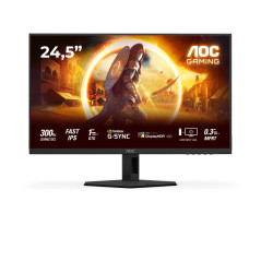 G4 25G4SRE pantalla para PC 62,2 cm (24.5) 1920 x 1080 Pixeles Full HD LED Negro, Rojo