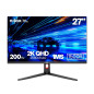 MONITOR 27 CURVO 200HZ 2K HDMI DP pantalla para PC 68,6 cm (27) 2560 x 1440 Pixeles LCD Negro MONITOR 27 CURVO 200HZ 2K HDMI DP pantalla para PC 68,6 cm (27) 2560 x 1440 Pixeles LCD Negro