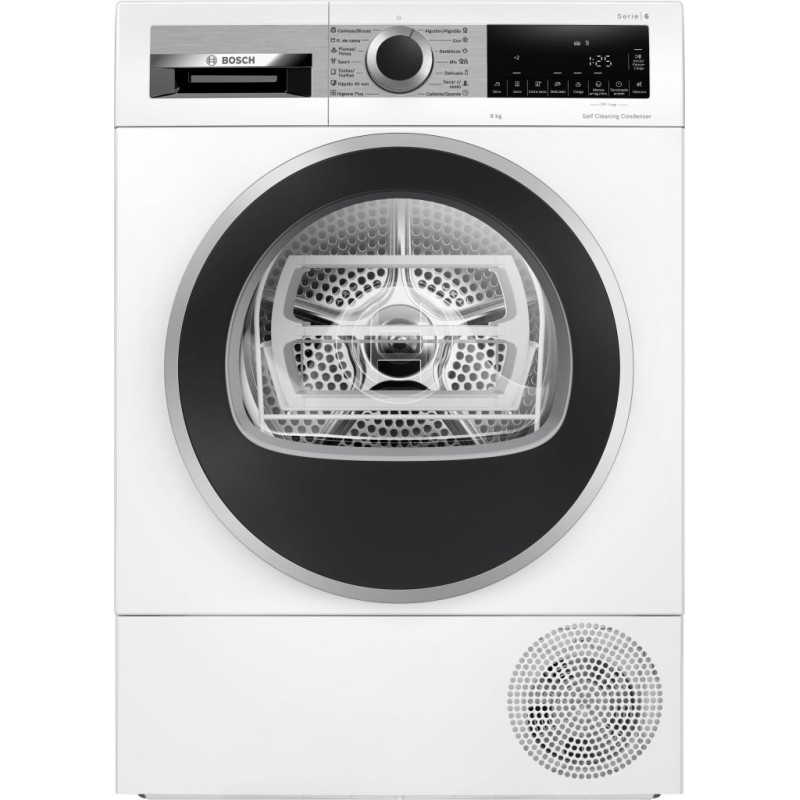 Secadora Bosch WQG245D1ES, 9kg, C, Bomba Calor, Bl Secadora Bosch WQG245D1ES, 9kg, C, Bomba Calor, Bl