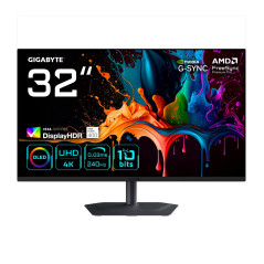 MO32U2 Monitor Gaming OLED 32 4K UHD - 3840 x 2160, 240Hz, 0.03ms, 250 cd/m², G-Sync Compatible, FreeSync Premium Pro, Display H