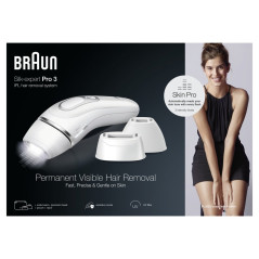 Depiladora Braun IPL PL3222, accs