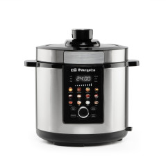 Olla Presion Orbegozo HPE6500, Electronica, 6L, 10