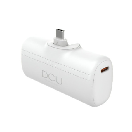 Mini power bank DCU 5.000mAh PD20W BLANCO