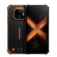 Energy X2 5G 6/128 GB 15,5 cm (6.1) SIM doble Android 15 USB Tipo C 6 GB 5000 mAh Negro, Naranja