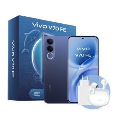 V70 FE + BUD 17,4 cm (6.83) SIM doble Android 16.0 5G USB Tipo C 8 GB 512 GB 7000 mAh Azul