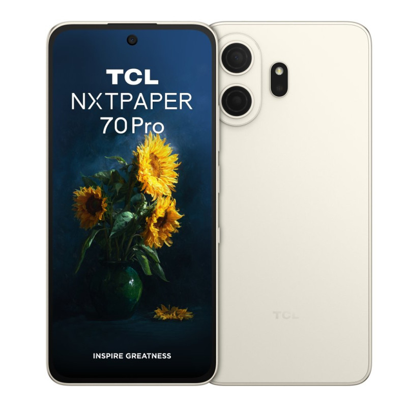 70 NXTPAPER Pro 17,5 cm (6.9) SIM doble Android 16.0 5G USB Tipo C 8 GB 256 GB 5200 mAh Oro 70 NXTPAPER Pro 17,5 cm (6.9) SIM doble Android 16.0 5G USB Tipo C 8 GB 256 GB 5200 mAh Oro