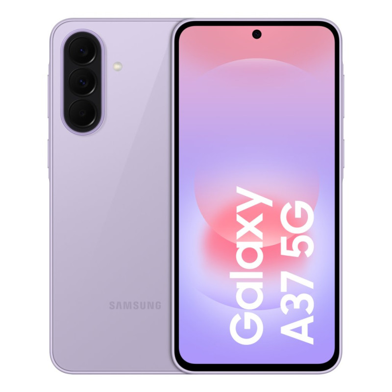 Galaxy A37 5G 17 cm (6.7) SIM doble Android 16.0 USB Tipo C 6 GB 128 GB 5000 mAh Lavanda Galaxy A37 5G 17 cm (6.7) SIM doble Android 16.0 USB Tipo C 6 GB 128 GB 5000 mAh Lavanda