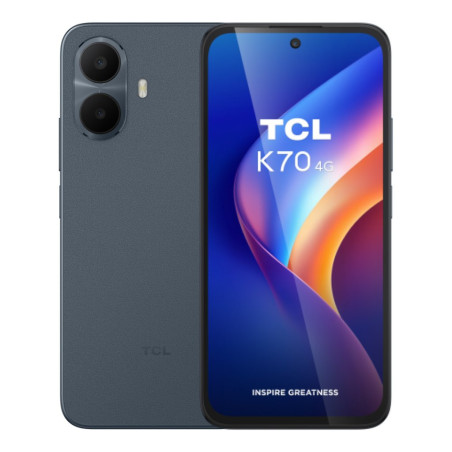 K70 4G 17,3 cm (6.8) Ranura híbrida Dual SIM Android 16.0 USB Tipo C 4 GB 128 GB 5200 mAh Gris