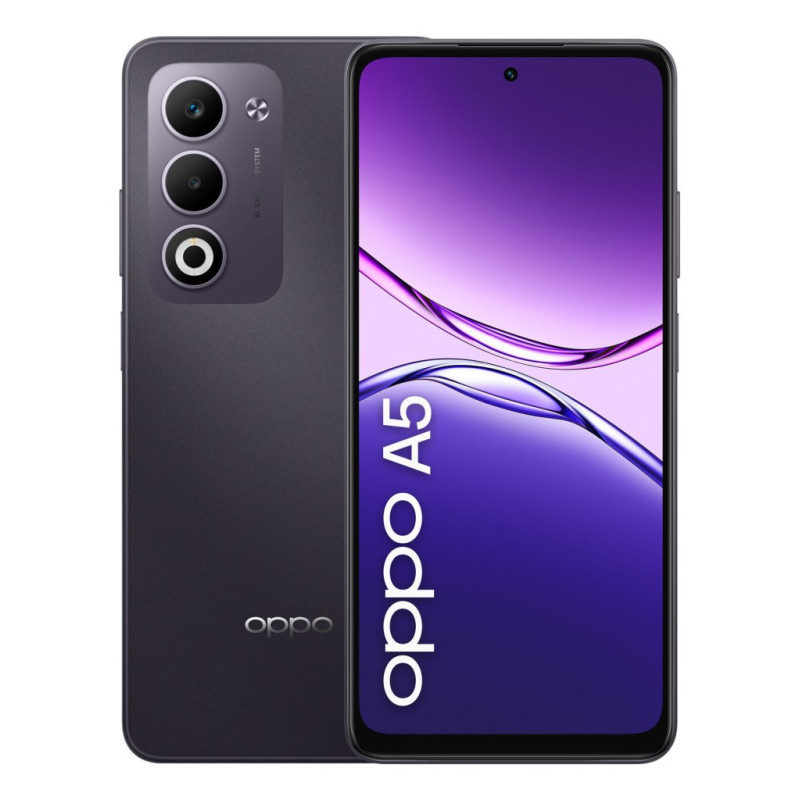 A5 16,9 cm (6.67) SIM doble Android 15 4G USB Tipo C 4 GB 128 GB 6000 mAh Púrpura A5 16,9 cm (6.67) SIM doble Android 15 4G USB Tipo C 4 GB 128 GB 6000 mAh Púrpura