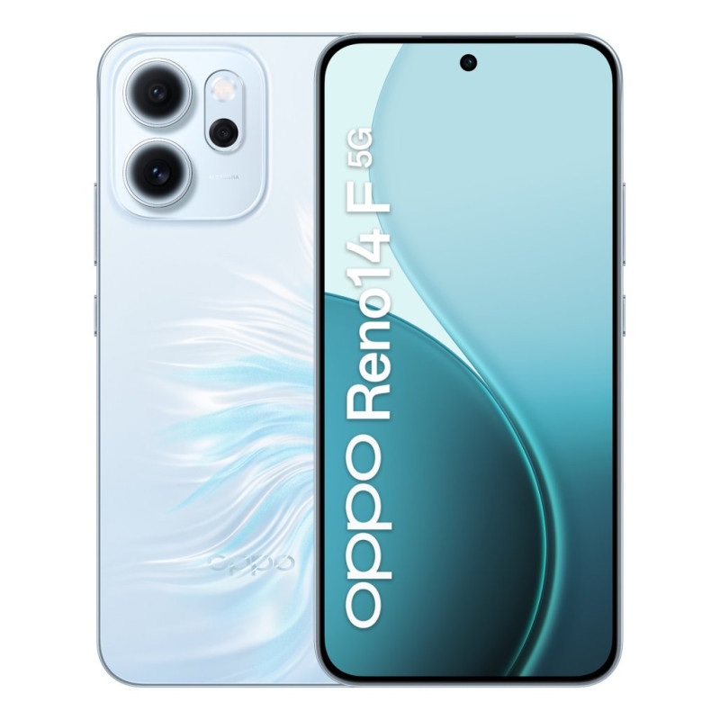 14 F 5G Reno14 F 5G 16,7 cm (6.57) SIM doble Android 15 USB Tipo C 8 GB 256 GB 6000 mAh Azul